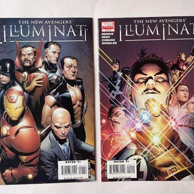 New Avengers: Illuminati Mini Series Issues #1-#5 Complete