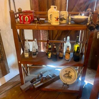 Sale Photo Thumbnail #159: Vintage Bottles, Tobacco Tins, etc.