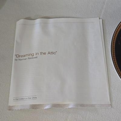 Norman Rockwell, 'Dreaming in the Attic' Collector's Plate
