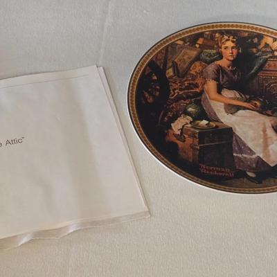 Norman Rockwell, 'Dreaming in the Attic' Collector's Plate