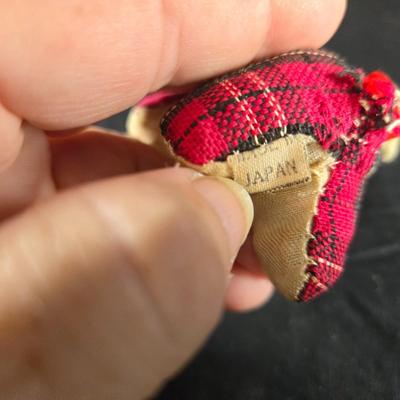 Vintage Scotty Dog Pin Cushion & Tape Measure