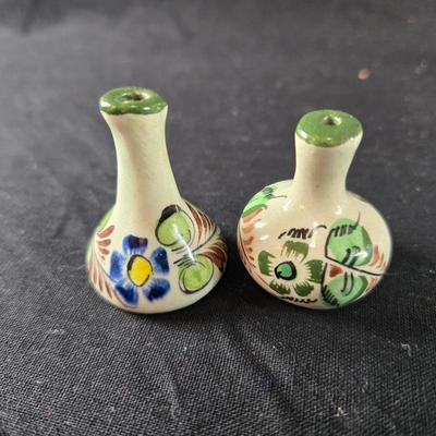 Pair of Micro-Miniature Tonala Mexican Vases