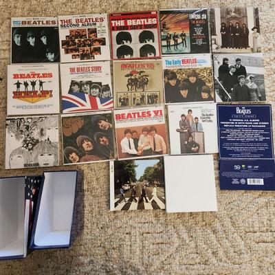 The Beatles The U.S. Albums Collection set 13 Replica Mini Albums CDs Booklet and More