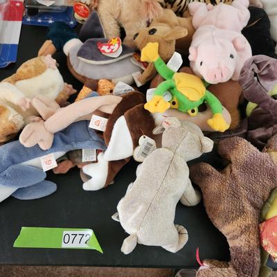 Plush Animals Teletubbies Ty Beanie Babies Lot