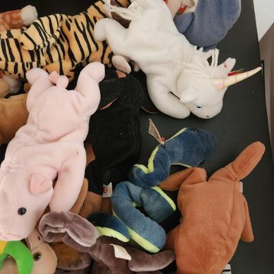 Plush Animals Teletubbies Ty Beanie Babies Lot