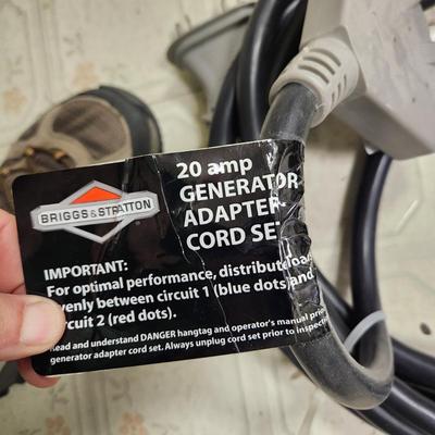 Briggs & Stratton 20 amp Generator Adapter Cord Set