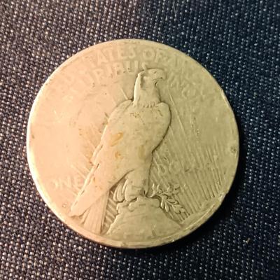 1922 PEACE SILVER DOLLAR