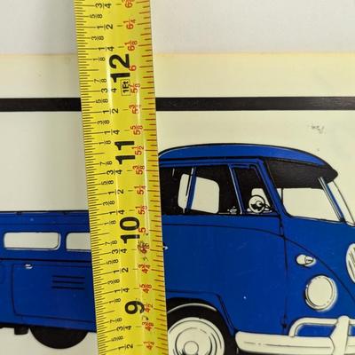 Volkswagen Bus Endangered Species Poster & Parking Only Sign