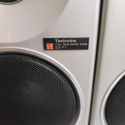 Technics SB-F1 Linear Phase Speakers System 1970's