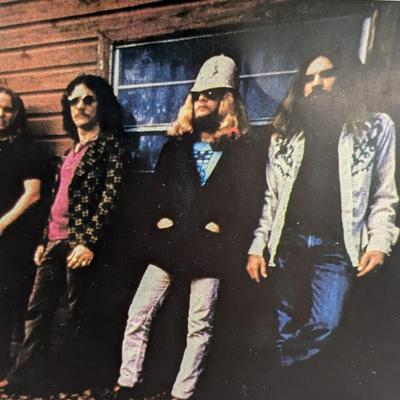 Artimus Pyle Signed Lynyrd Skynyrd "Hell House" Photograph & Newspaper Clippings