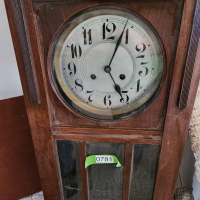 Vintage Wall Clock for Parts