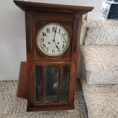 Vintage Wall Clock for Parts