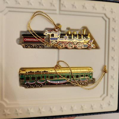 7 White House Christmas Ornaments 1999 2009 thru 2014