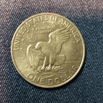 FOUR 1972 EISENHOWER DOLLARS