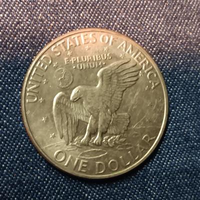 FOUR 1972 EISENHOWER DOLLARS