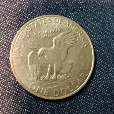 FOUR 1972 EISENHOWER DOLLARS