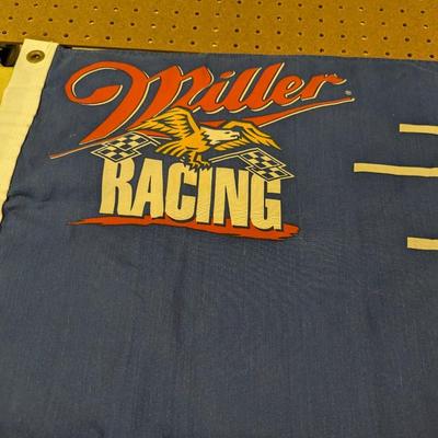 1997 NASCAR Miller Racing Rusty Wallace #2 Flag Banner Miller Brewing
