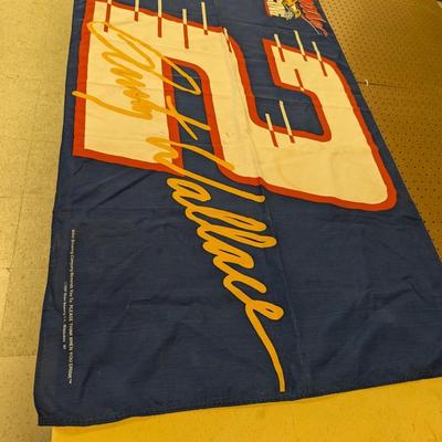 1997 NASCAR Miller Racing Rusty Wallace #2 Flag Banner Miller Brewing