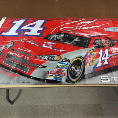 NASCAR Stewart Haas #14 Impala SS Flag Banner