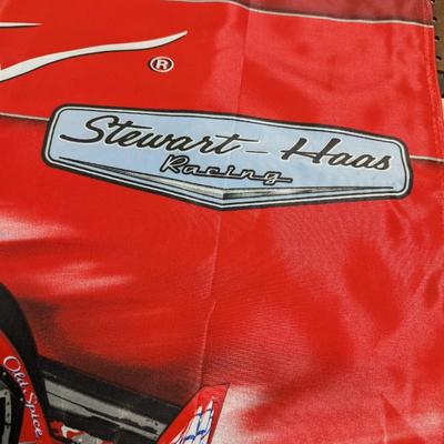 NASCAR Stewart Haas #14 Impala SS Flag Banner