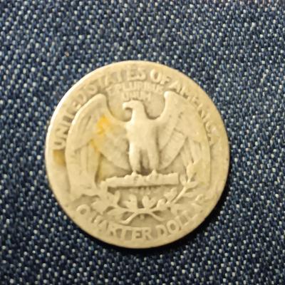 1942-S & 1945 WASHINGTON SILVER QUARTERS