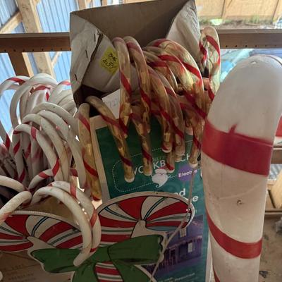 Giant candy cane assortment