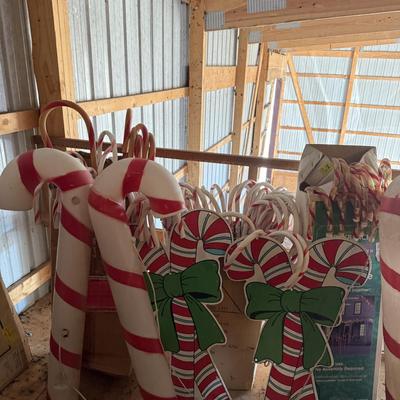 Giant candy cane assortment