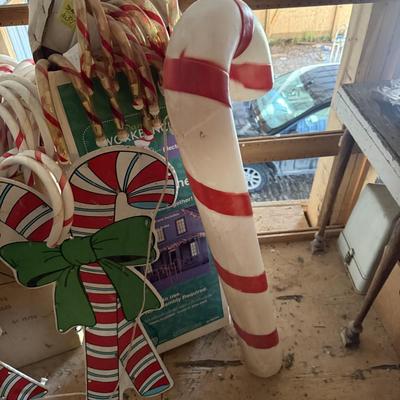 Giant candy cane assortment