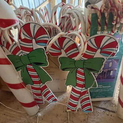 Giant candy cane assortment