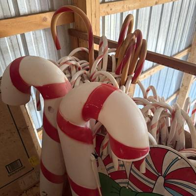 Giant candy cane assortment