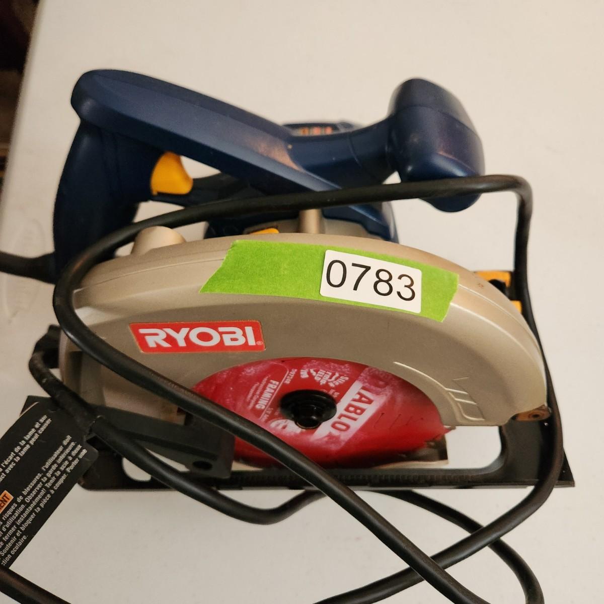 Ryobi 7 1 4 Circular Saw Corded 12 amp CSB123 EstateSales