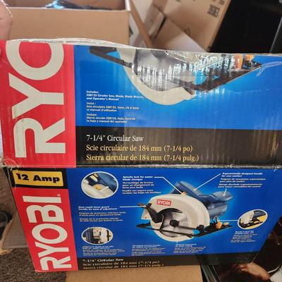 Ryobi 7 1/4" Circular Saw Corded 12 amp CSB123