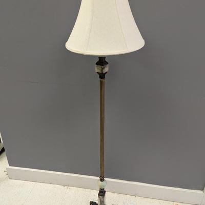 Cast Iron Granite Floor Lamp