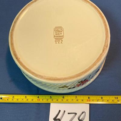 Hall’s Jewel Red Poppy 8” Bowl