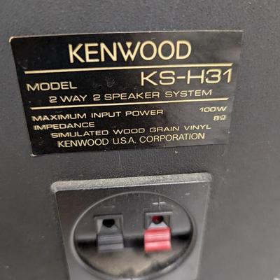 Kenwood 2 Way Speakers Model KS-H31