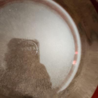 Lot of Collectables Glasses Vases Pyrex Crackle Glass, Devil Egg Platter Hall China Co. Westinghouse Refrigerator