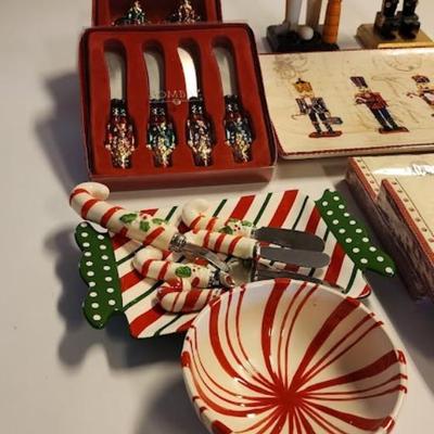 Lot 455 Christmas Nutcracker & Other Decorations Lot