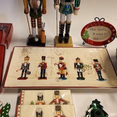 Lot 455 Christmas Nutcracker & Other Decorations Lot