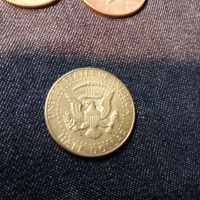1965, 1967 & 1968-D KENNEDY HALF DOLLARS