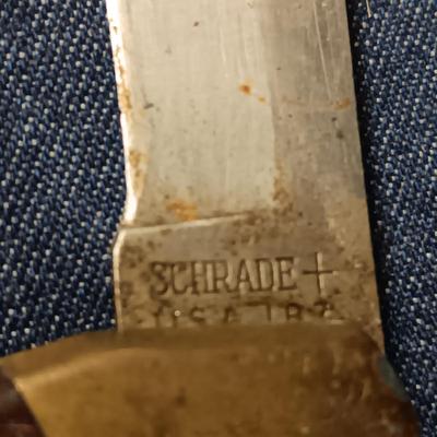 SCHRADE AND KERSHAW FOLDING KNIVES