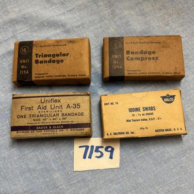 From an old first aid kit