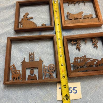 Wood cutout pictures