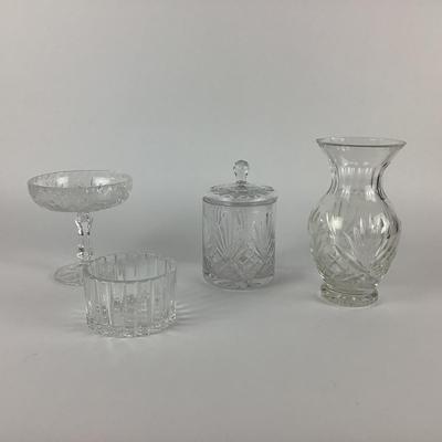 250 Four piece Cut Crystal Lot