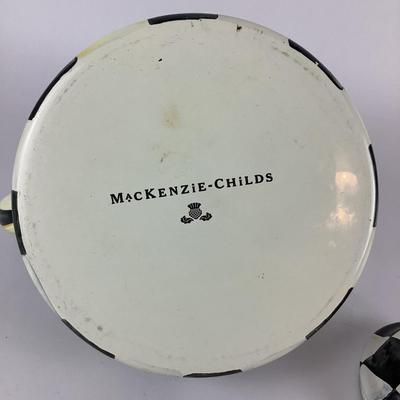 251 Large Mackenzie Childs Enamel Teapot