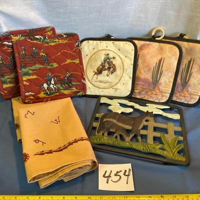 Cast Iron Horse Trivet and More