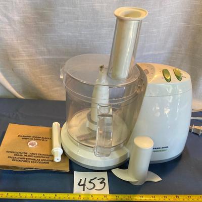 Black and Decker Food Processor