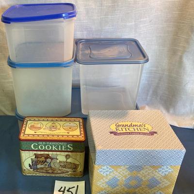 Storage and Recipes
