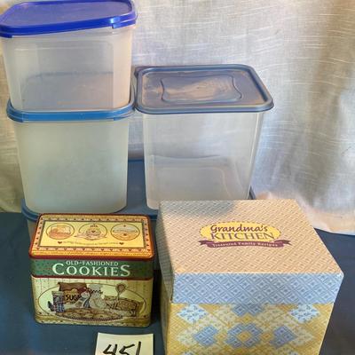 Storage and Recipes