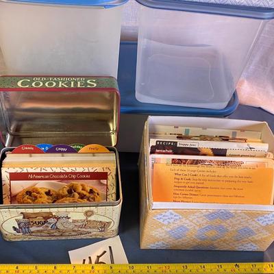 Storage and Recipes
