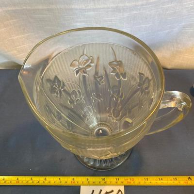 Jeanette Footed Iris Pitcher